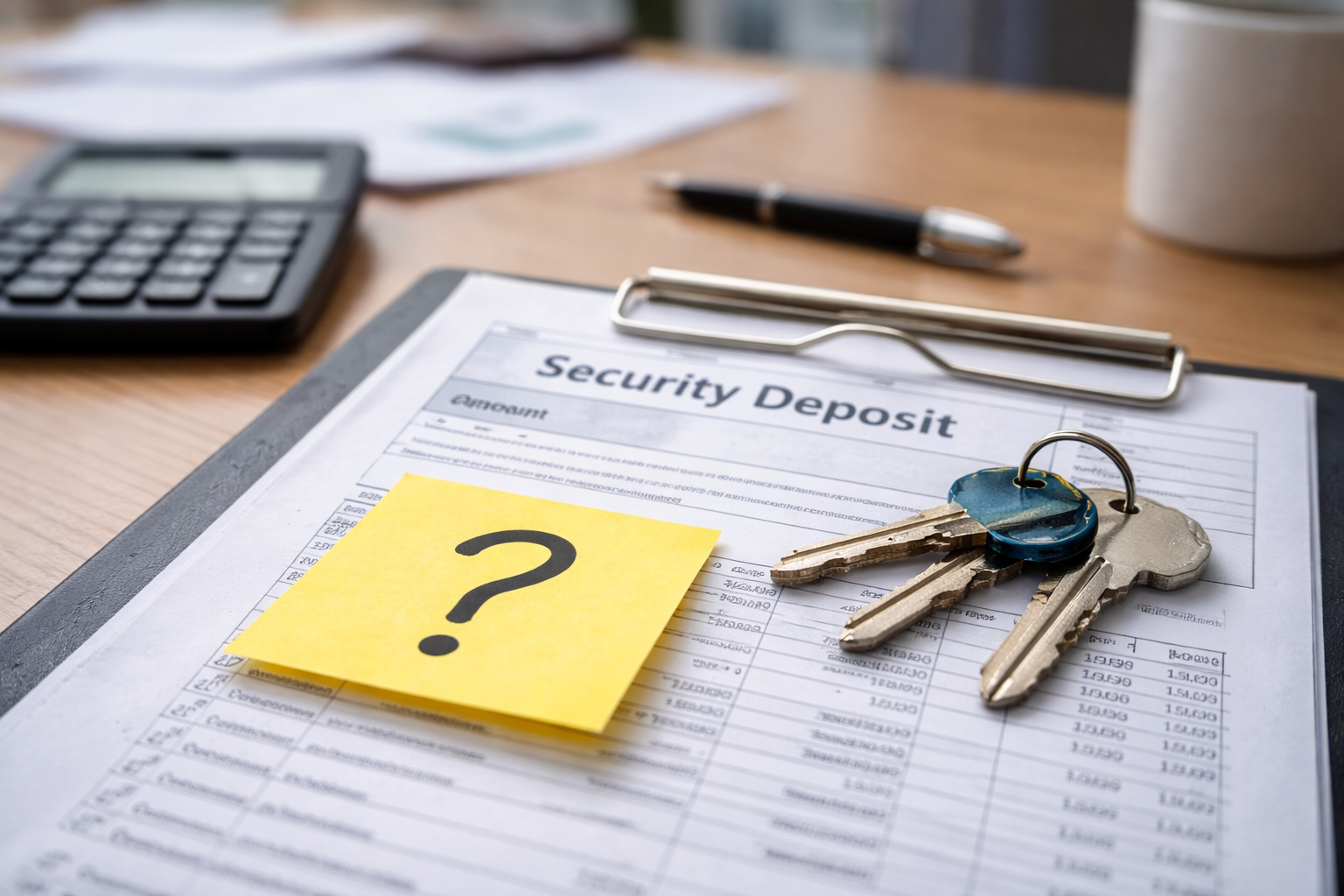 security deposit refund delayed