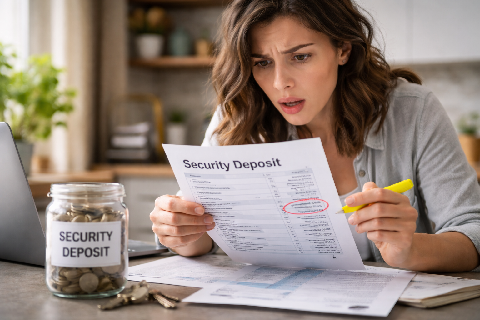 unfair security deposit deductions