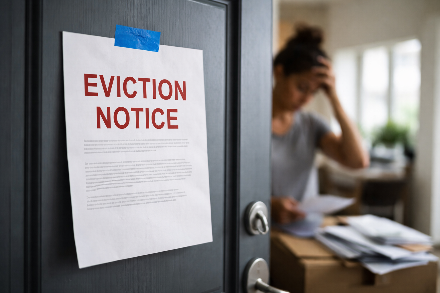 Eviction Notice for Unpaid Rent After Partial Payment