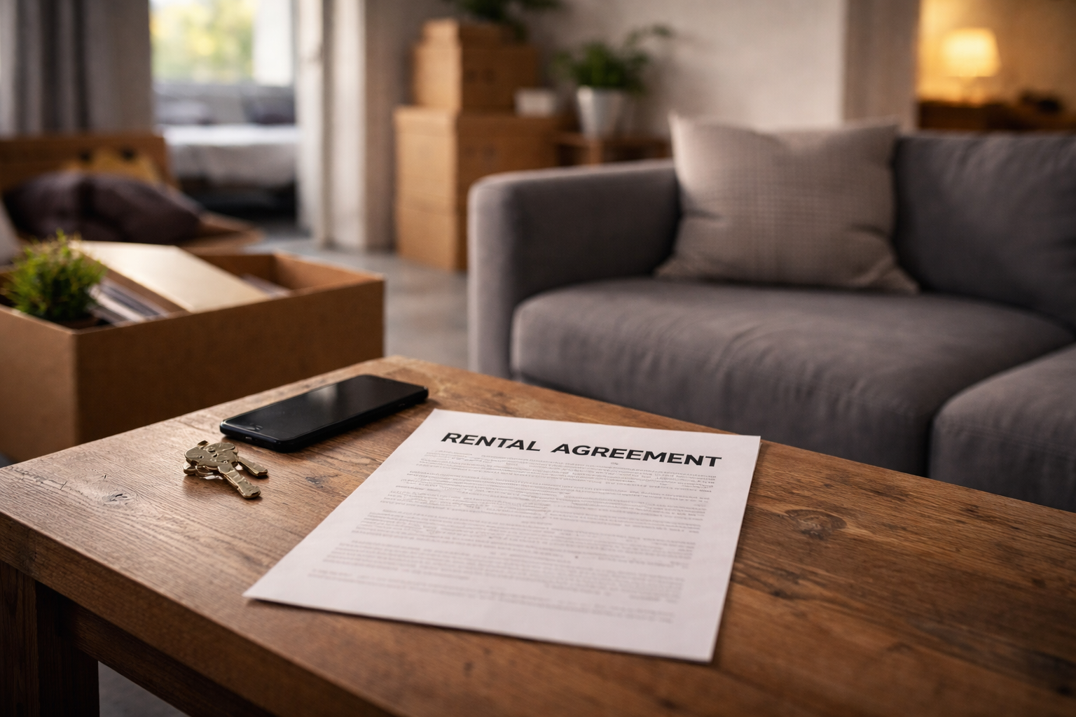 Co-tenant moved out – who is responsible