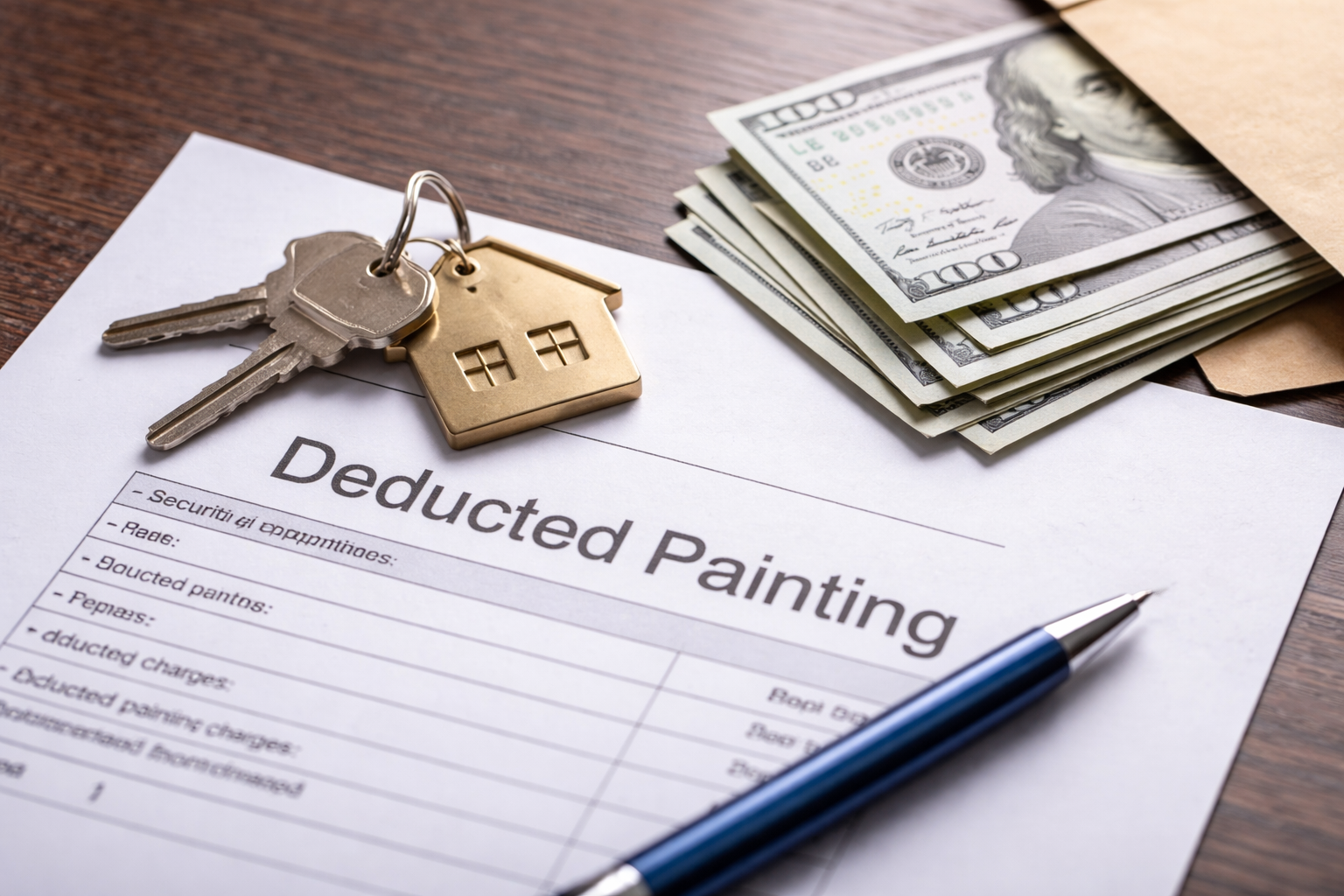 Landlord Deducted Painting Costs from Security Deposit