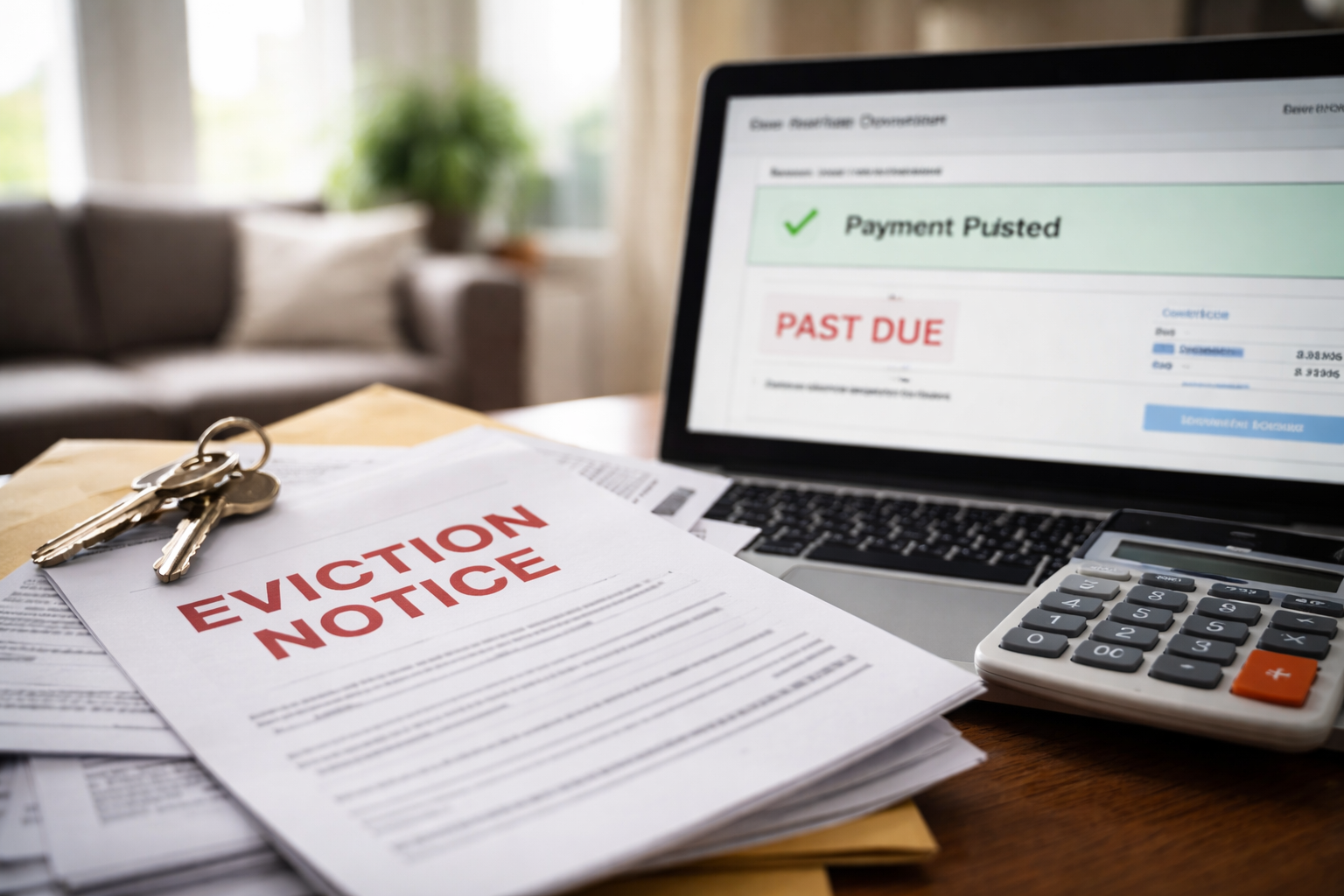 Rent Payment Posted After Eviction Filing