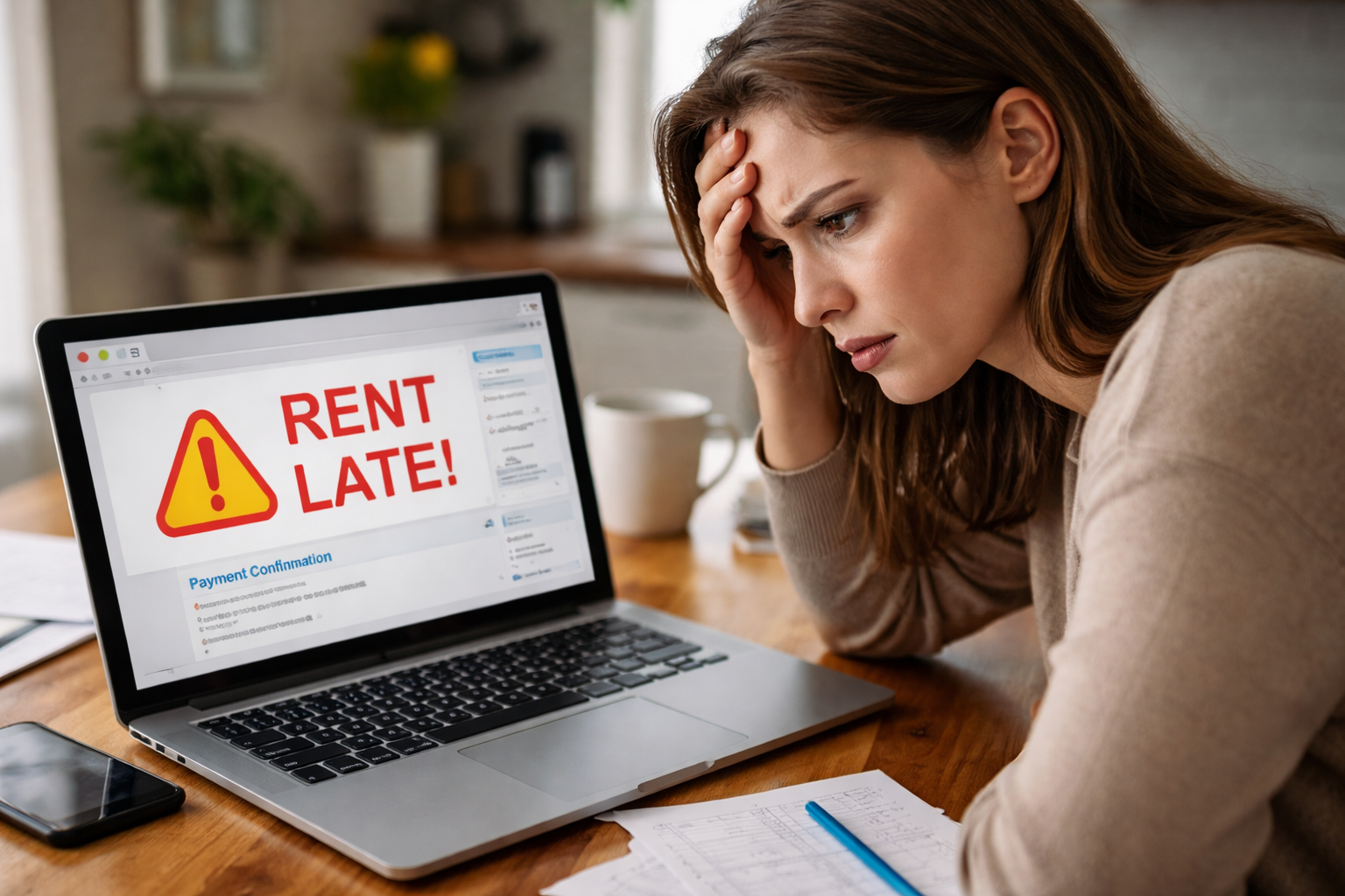 Landlord Reported Rent as Late Despite On-Time Payment Confirmation
