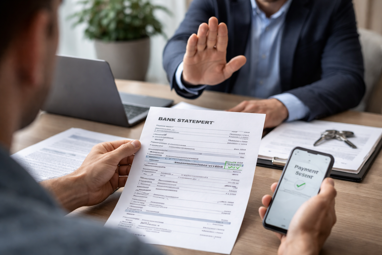 Rent Payment Proof Rejected by Landlord despite Bank Confirmation