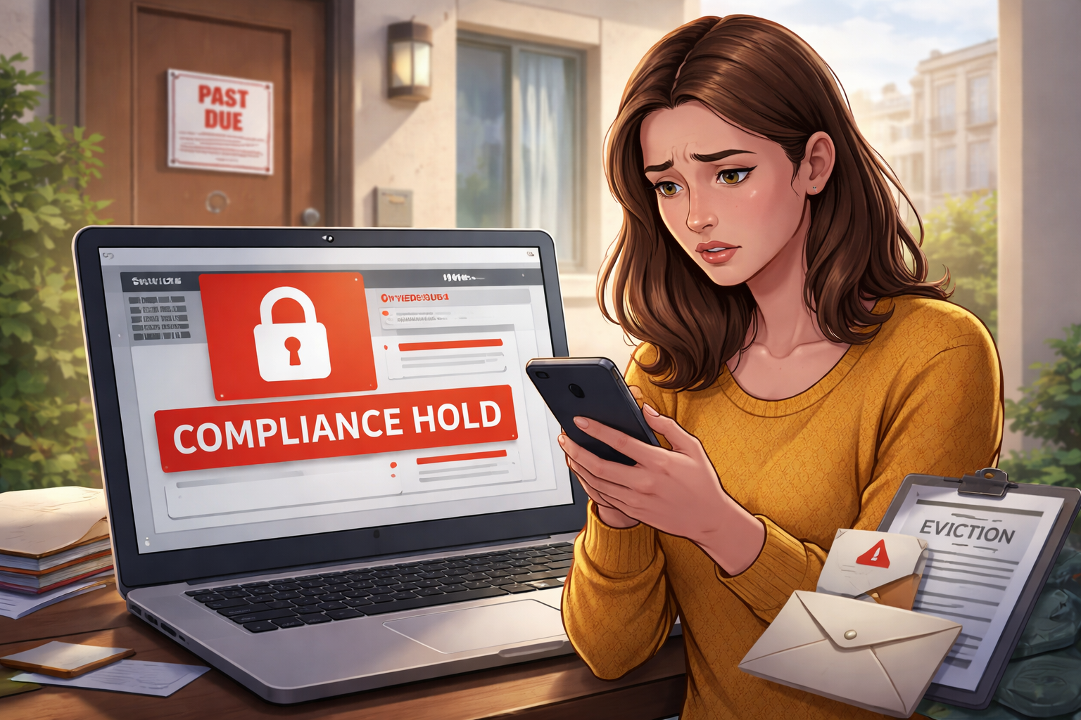 Rent Account Placed On Compliance Hold After Payment